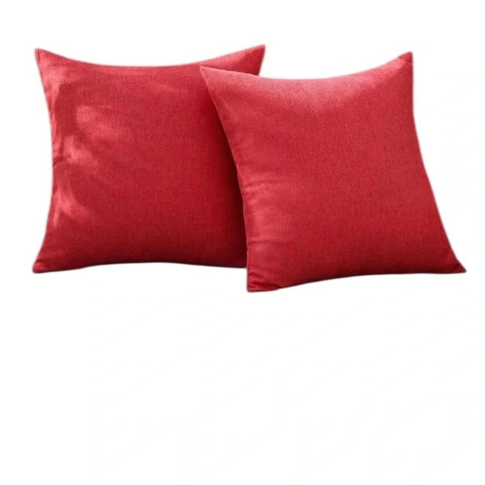 Decorative Throw Pillow Covers Linen Waterproof (2)
